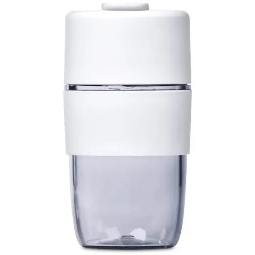 Kooshty Primo Plastic Coffee Tumbler Solid White Front