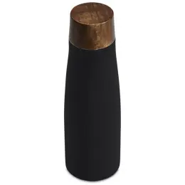 Serendipio Snowdonia Stainless Steel Vacuum Water Bottle Black Top