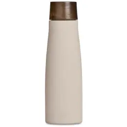 Serendipio Snowdonia Stainless Steel Vacuum Water Bottle Cream Front