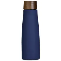Serendipio Snowdonia Stainless Steel Vacuum Water Bottle Navy Front