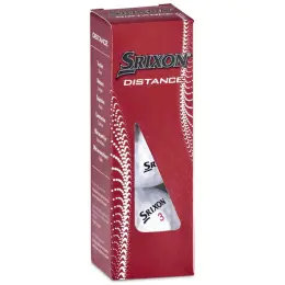 Srixon Distance Golf Balls (Sleeve of 3) Box