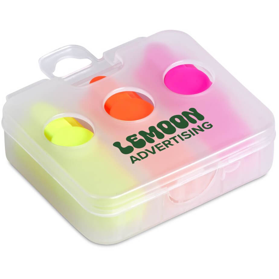 Altitude Popglo Highlighter Set Case Branded