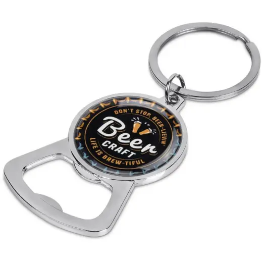 Altitude Raffles Dome Bottle Opener Keyholder Branded