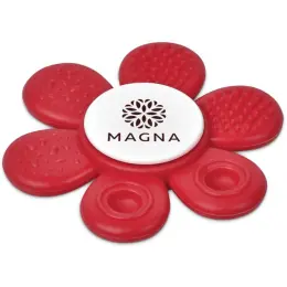 Altitude Flower Power Stress Relief Spinner Red Branded Image
