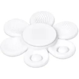 Altitude Flower Power Stress Relief Spinner Solid White