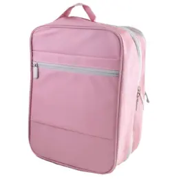 Travel Footwear Organiser Bag Pink Back