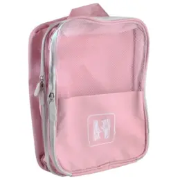 Travel Footwear Organiser Bag Pink Display