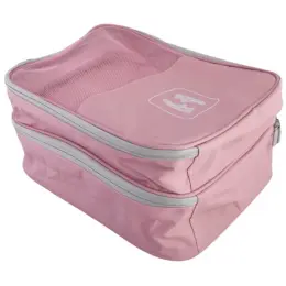 Travel Footwear Organiser Bag Pink Side