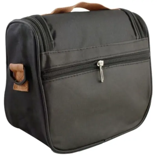 Snackpack Lunch Cooler Bag Black Back