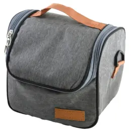 Snackpack Lunch Cooler Bag Grey Angle