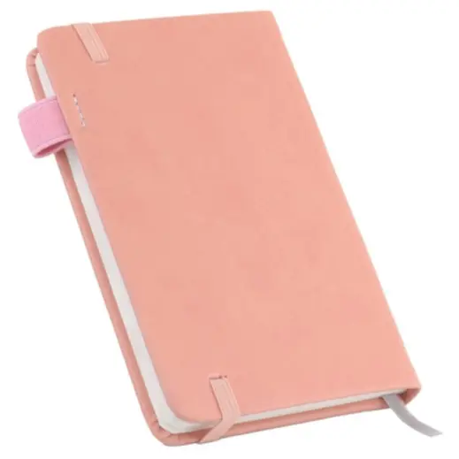Peach Blossom A6 Notebook Back