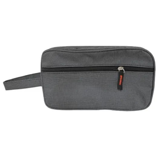Apex Toiletry Bag Black Front