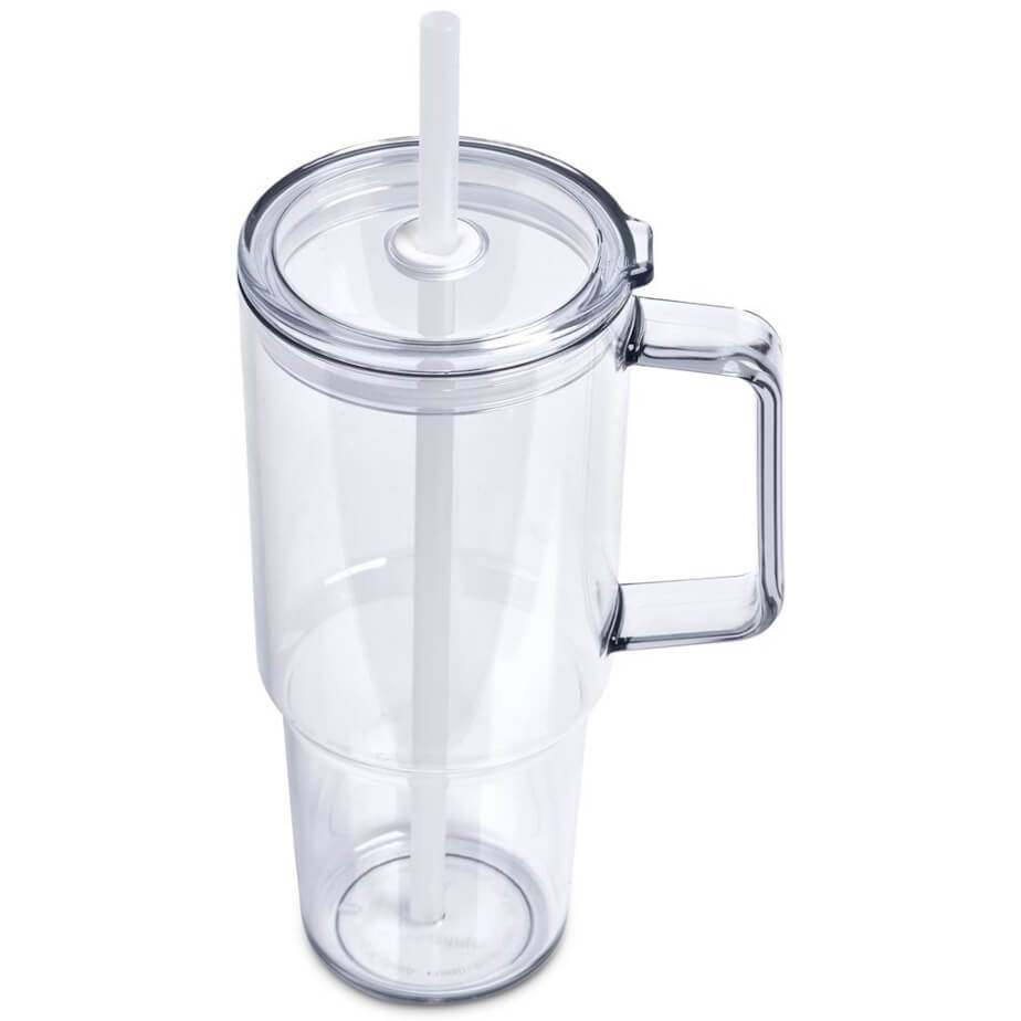 Serendipio Mandalay Plastic Mug Transparent Top