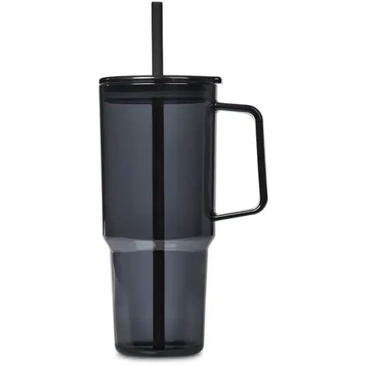 Serendipio Mandalay Plastic Mug Charcoal Front