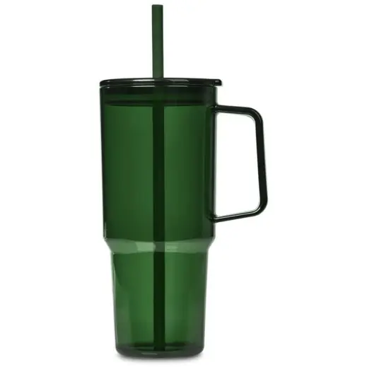 Serendipio Mandalay Plastic Mug Dark Green Front