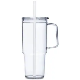 Serendipio Mandalay Plastic Mug Transparent Front