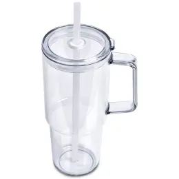 Serendipio Mandalay Plastic Mug Transparent Top