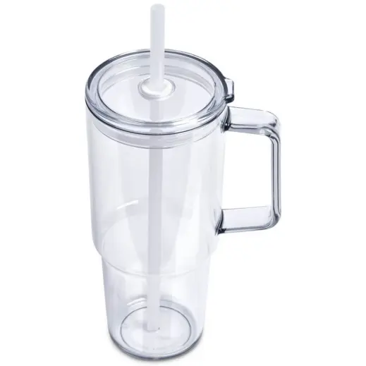 Serendipio Mandalay Plastic Mug Transparent Top
