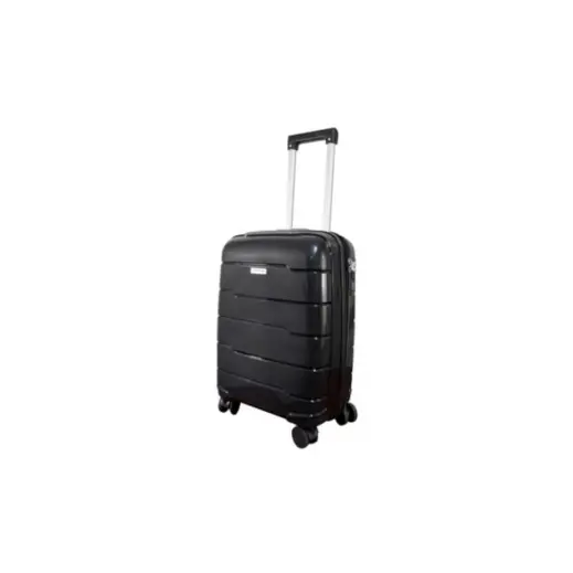 Black ExpandPro Double-Zipper Luggage Bag - 20 inch