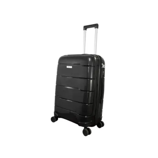 Black ExpandPro Double-Zipper Luggage Bag - 28 inch