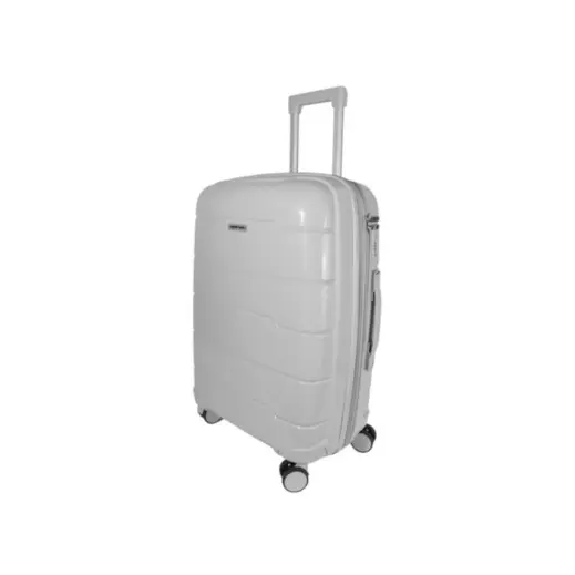 Grey ExpandPro Double-Zipper Luggage Bag - 28 inch