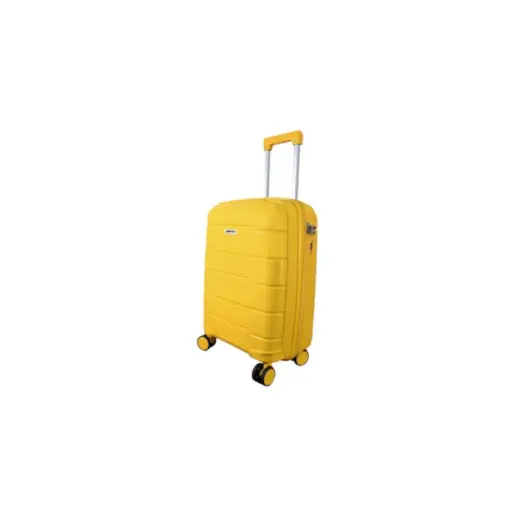 Yellow ExpandPro Double-Zipper Luggage Bag - 20 inch