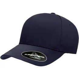 Stylish Delta Cap with Adjustable Fit Navy Angle