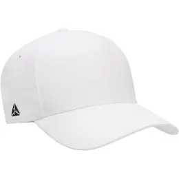 Stylish Delta Cap with Adjustable Fit White Logo