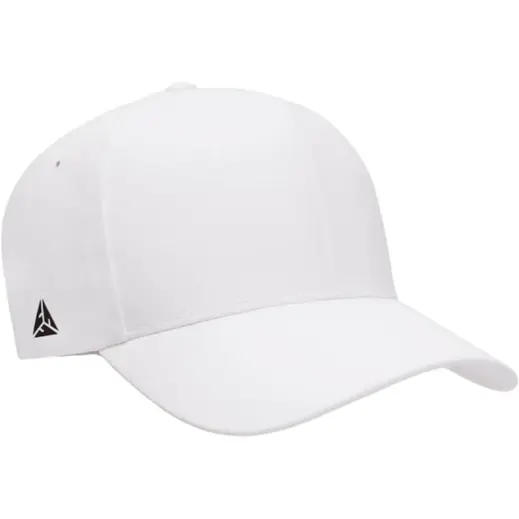 Stylish Delta Cap with Adjustable Fit White Logo