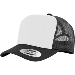 VZ Trucker Cap Adjustable Fit Black-White  Angle