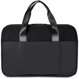 Serendipio Commute Cotton Canvas Laptop Bag Back