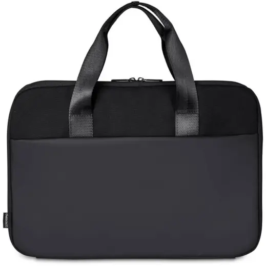 Serendipio Commute Cotton Canvas Laptop Bag Front