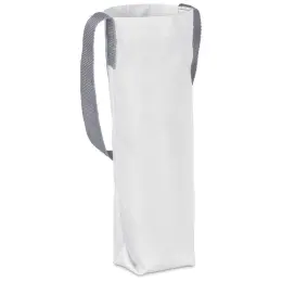 Hoppla Cellaro Polyester Wine Bottle Gift Bag Grey Close Up