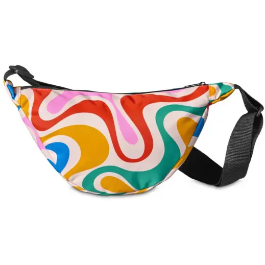 Hoppla Esprit Polyester Crossbody Bag Branded Back