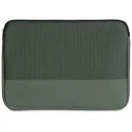 Serendipio Milestone Neoprene Notebook Sleeve - 13-14 Inch Dark Green Front