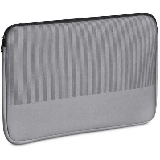 Serendipio Milestone Neoprene Notebook Sleeve - 13-14 Inch Grey Angle