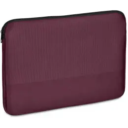 Serendipio Milestone Neoprene Notebook Sleeve - 13-14 Inch Maroon Angle