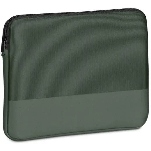Serendipio Milestone Neoprene Tablet Sleeve - 10-11 Inch Dark Green Angle