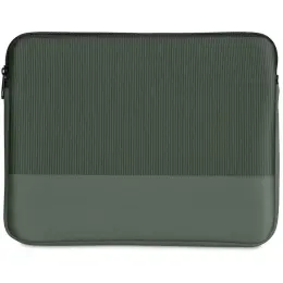 Serendipio Milestone Neoprene Tablet Sleeve - 10-11 Inch Dark Green Front