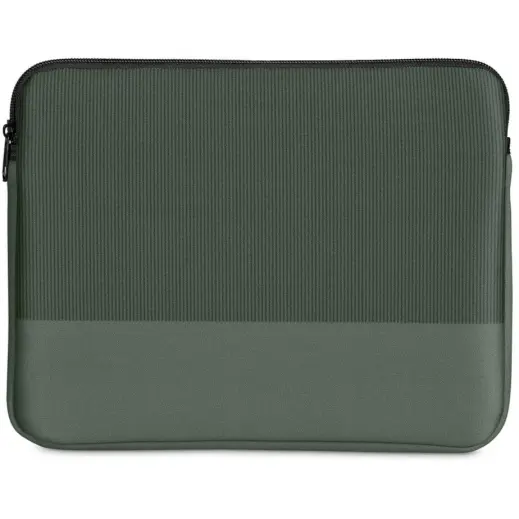 Serendipio Milestone Neoprene Tablet Sleeve - 10-11 Inch Dark Green Front