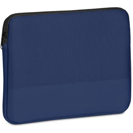 Serendipio Milestone Neoprene Tablet Sleeve - 10-11 Inch Navy Angle