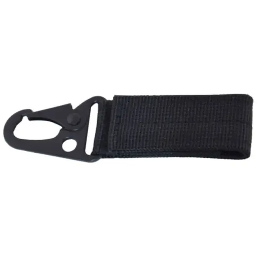 Carabiner Velcro Keychain Close Up