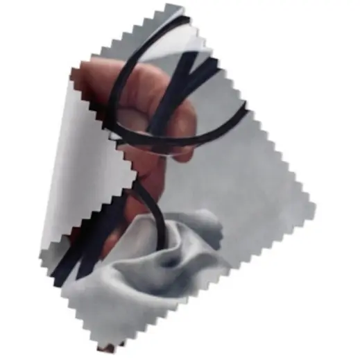 Custom Single-Sided Cleaning Cloth - Small Folded