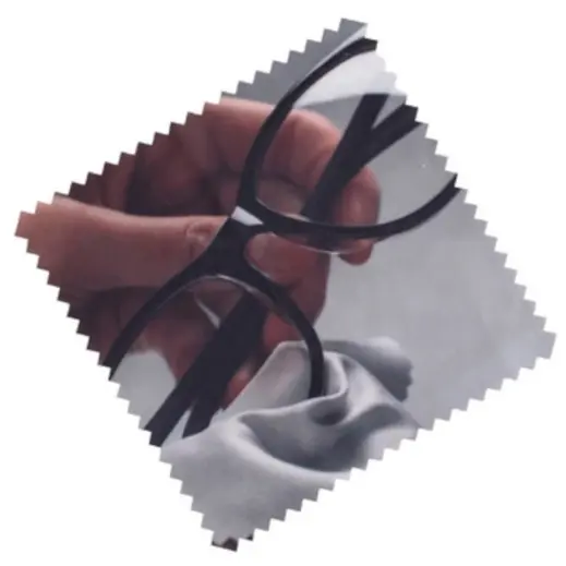 Custom Single-Sided Cleaning Cloth - Small Front