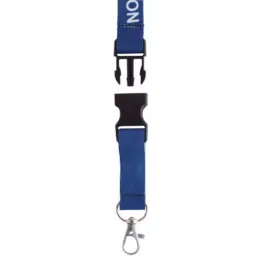 Petersham Lanyard With Buckle & Ring - Single Side Print Display