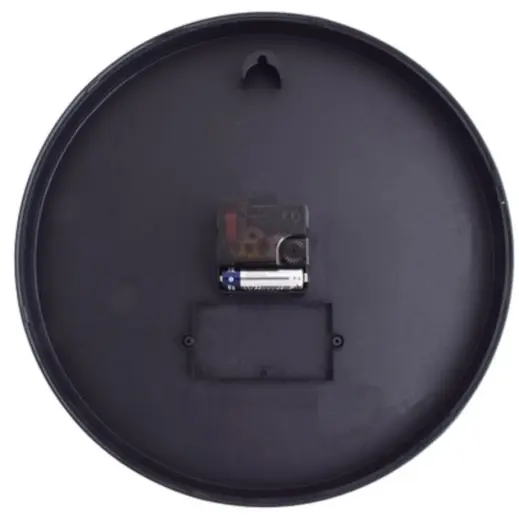Rustic 30cm Wall Clock Back