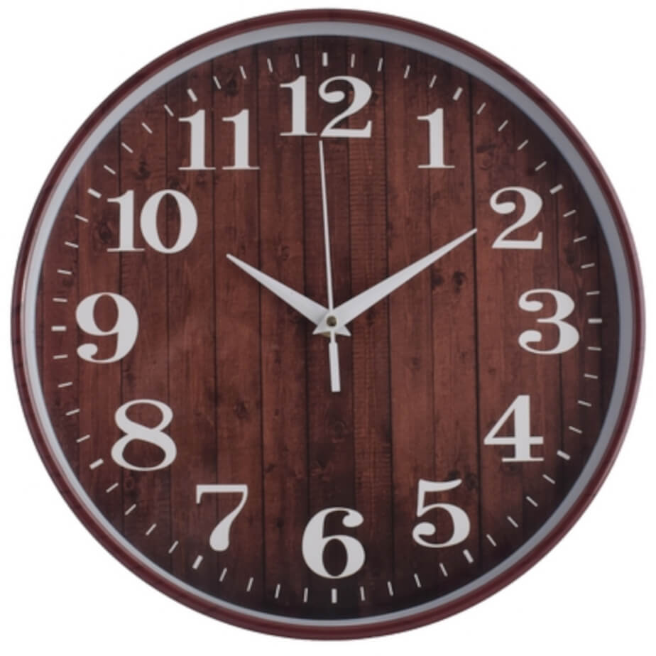 Rustic 30cm Wall Clock image