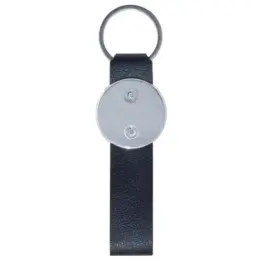 PU Loop Keyring Back
