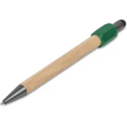 Altitude Zendo Spinner Stylus Ball Pen Green Front