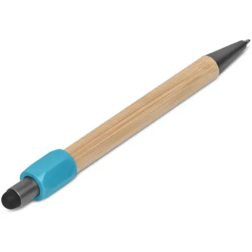 Altitude Zendo Spinner Stylus Ball Pen Turquoise Back